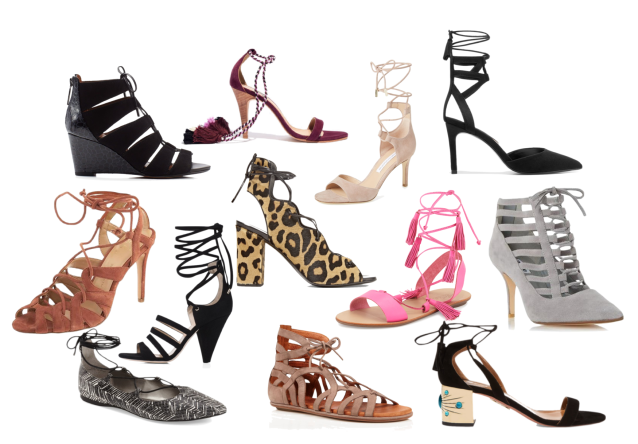 Q the Favorites!  Spring Shoes… Get Tied Up