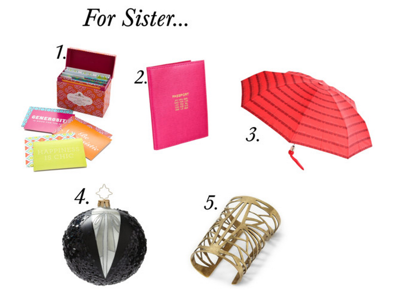 Q the Stylist’s Gift Guide: Brother and Sister